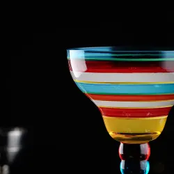 Рюмка коктейльная 340 мл "Rainbow" d 10,6 см h18 см Cocktail Week P.L. [6]