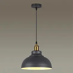 3366/1 PENDANT ODL17 497 темн.серый/бронзовый Подвес E27 60W 220V MIRT