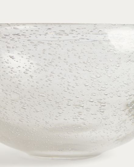 Ваза Sirau из прозрачного стекла, диаметр 29,8 см