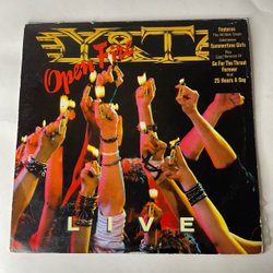 Винтажная виниловая пластинка LP Y and T, Open Fire (Югославия 1985)