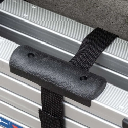 Лестница-стремянка телескопическая алюм. бытовая 2.5+2.5м (8+8 ступ.) Scheppach Sch-UP250-M