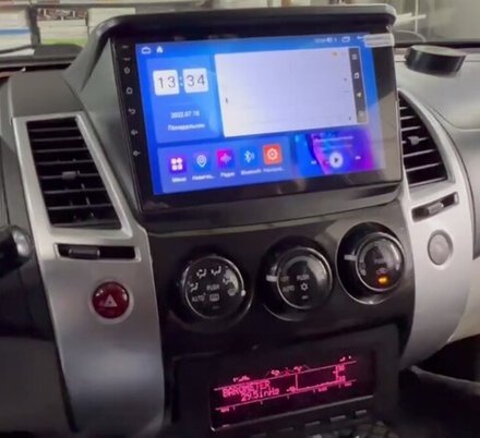 Магнитола для Mitsubishi L200, Pajero Sport 2006-2016 - Roximo RI-2605 Android 12, ТОП процессор, 8/128Гб, SIM-слот