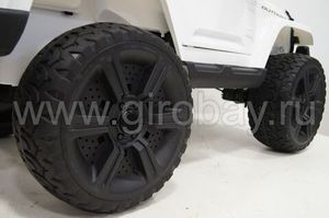 Детский электромобиль River Toys JEEP WRANGLER O999OO белый