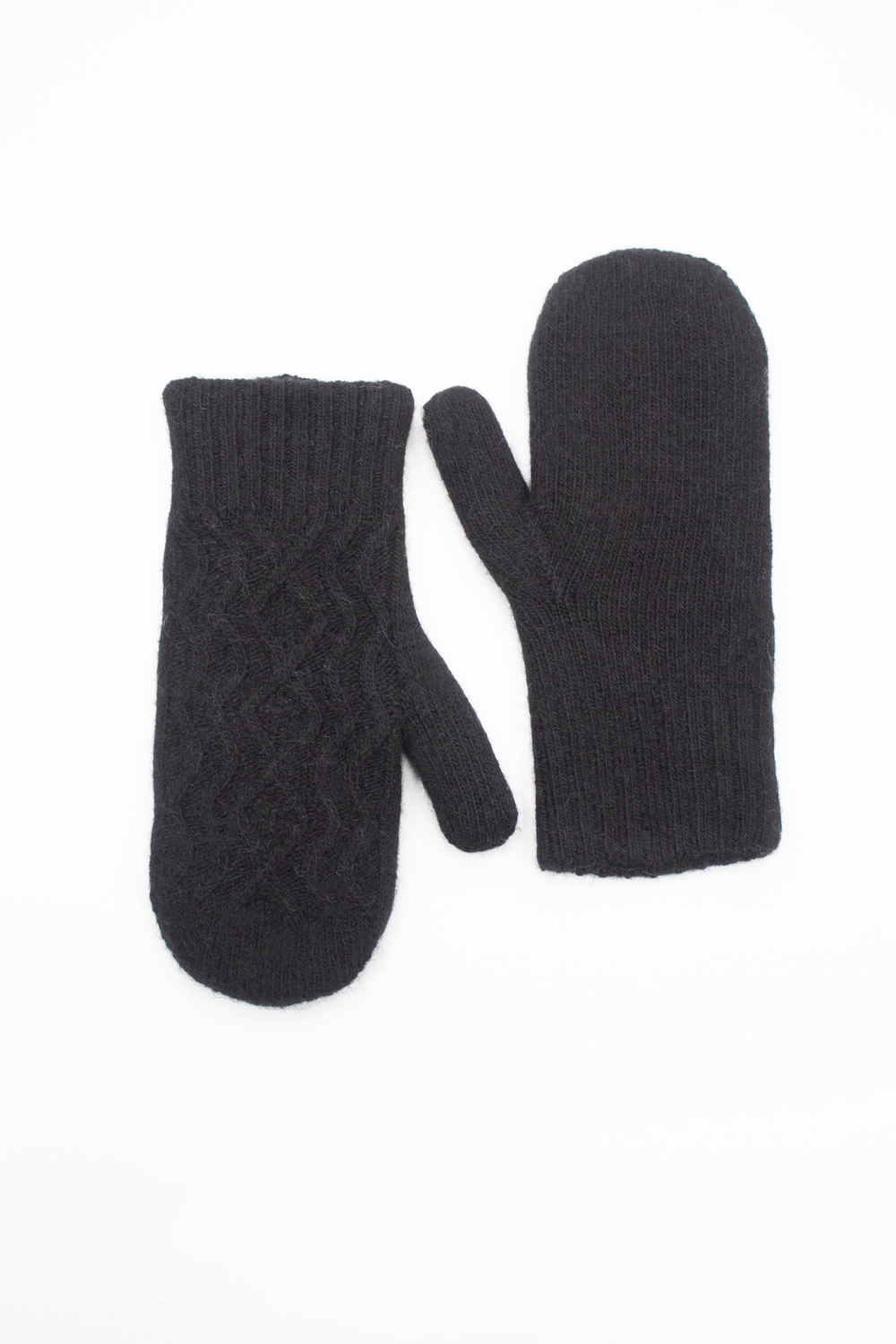 Варежки В021-07 черный