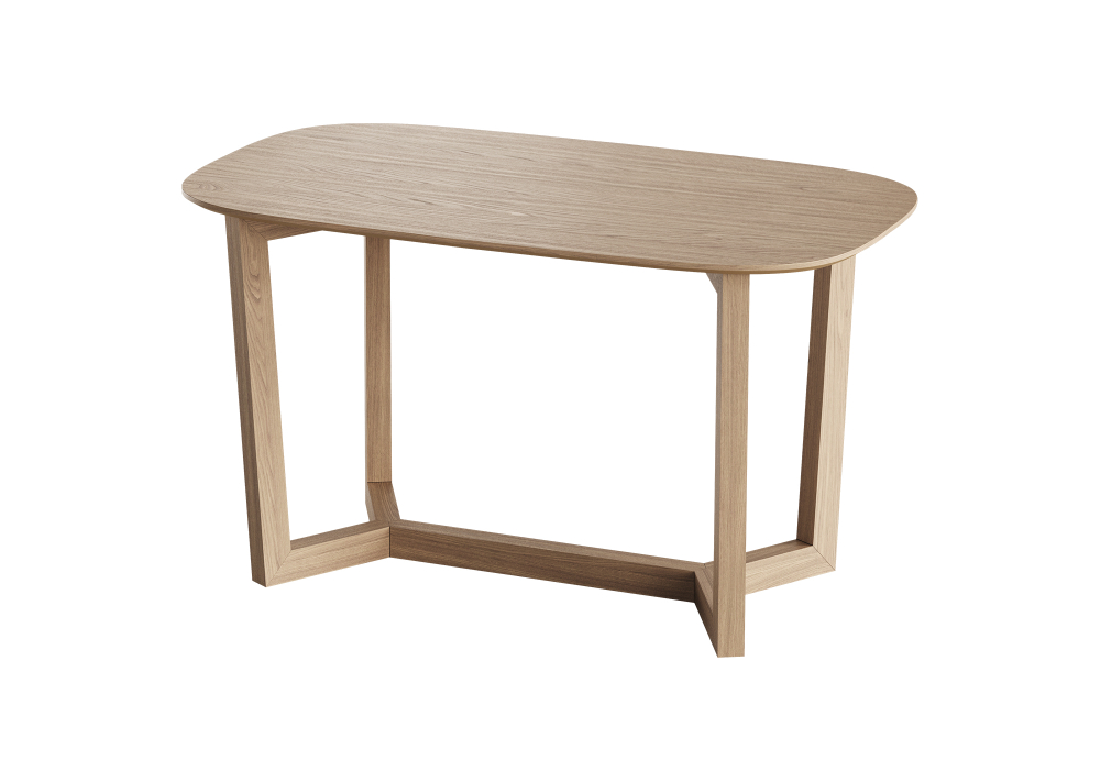 Стол обеденный Cross 2 140*80 см (натуральный дуб)