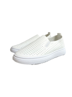 Слипоны Start Halilu женские из перфорированной экокожи, белый, 39