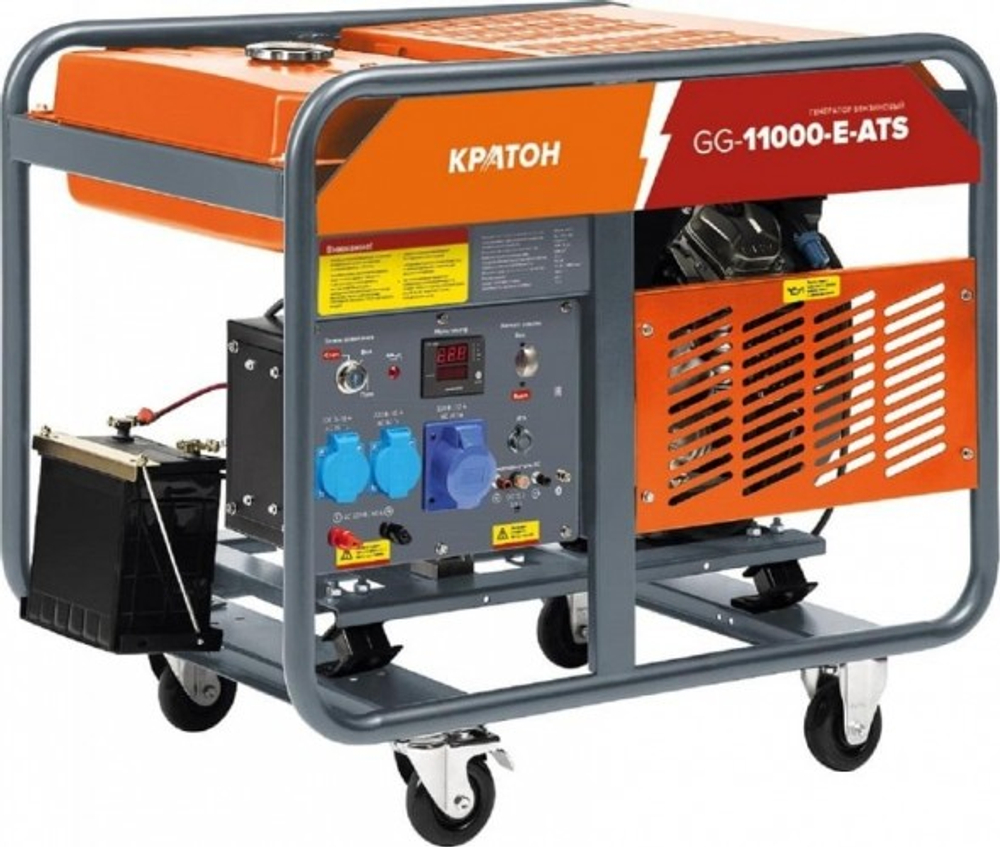 Генератор бензиновый КРАТОН GG-11000-E-ATS 3 08 01 046