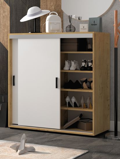 дуб бунратти / белый