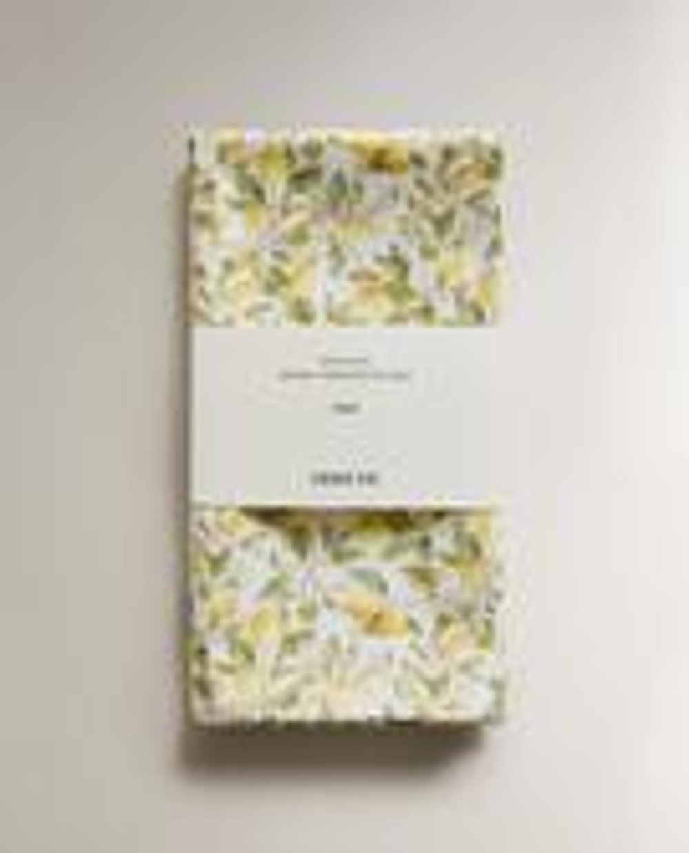 ZARA HOME САЛФЕТКИ С ПРИНТОМ «ЛИМОНЫ» (НАБОР ИЗ 2 ШТ.), ЗЕЛЕНЫЙ