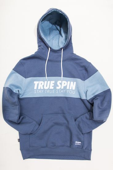Толстовка TRUESPIN Wide Stripes Hoodie #3 (Синий (Blue Shadow/Bering Sea)