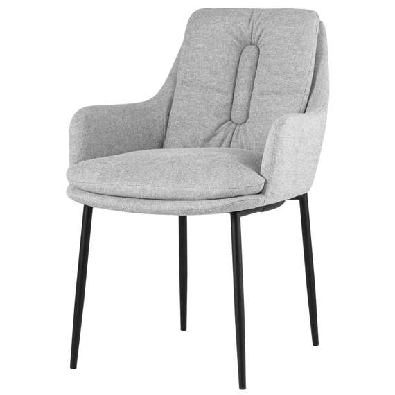 Стул Sam светло-серая рогожка | Купить в Hallberg.ru