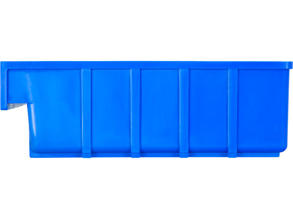 Ящик сплошной 300×185×100 мм, объем 5.55 л., арт.: 6002, синий, код: 10459