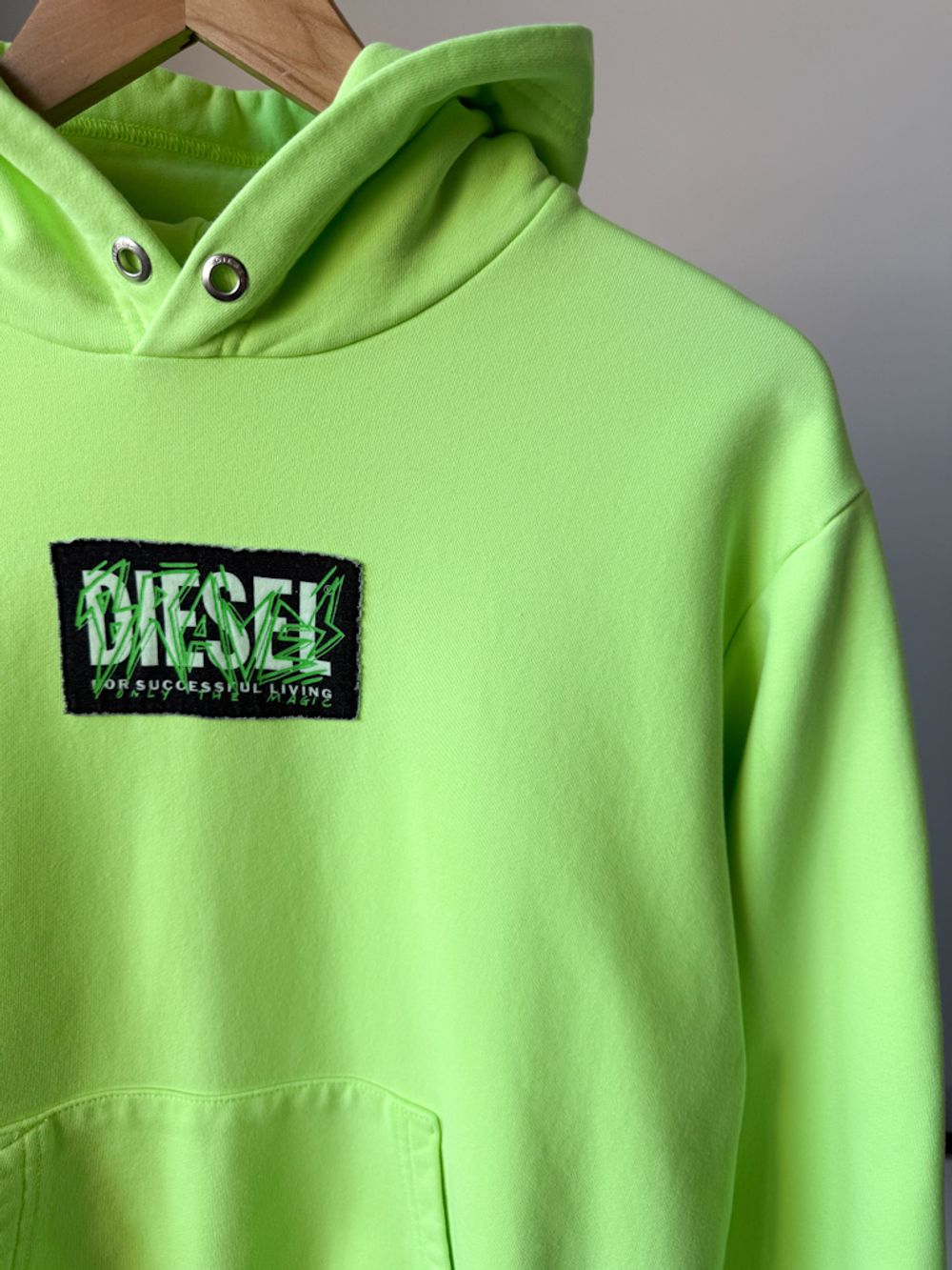 Хлопковая толстовка-худи Diesel, 164