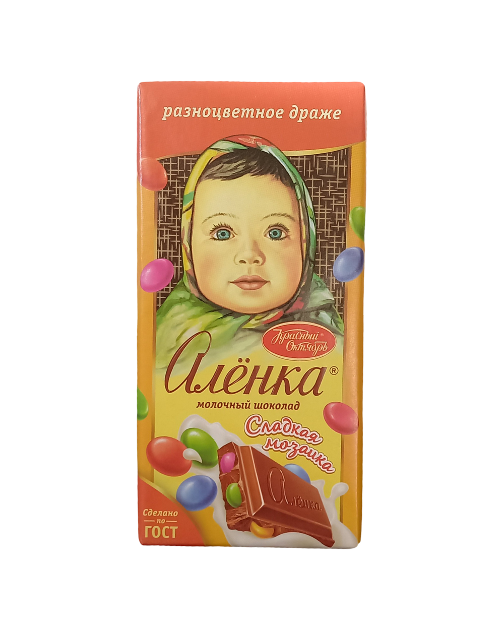 Шоколад "Алёнка" 90г вкусов