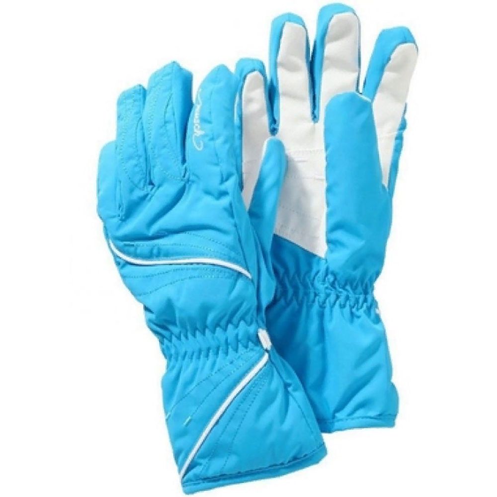 4031105  перчатки Reusch Mailin, цв.401 light blue / white, Lady, р.6.5