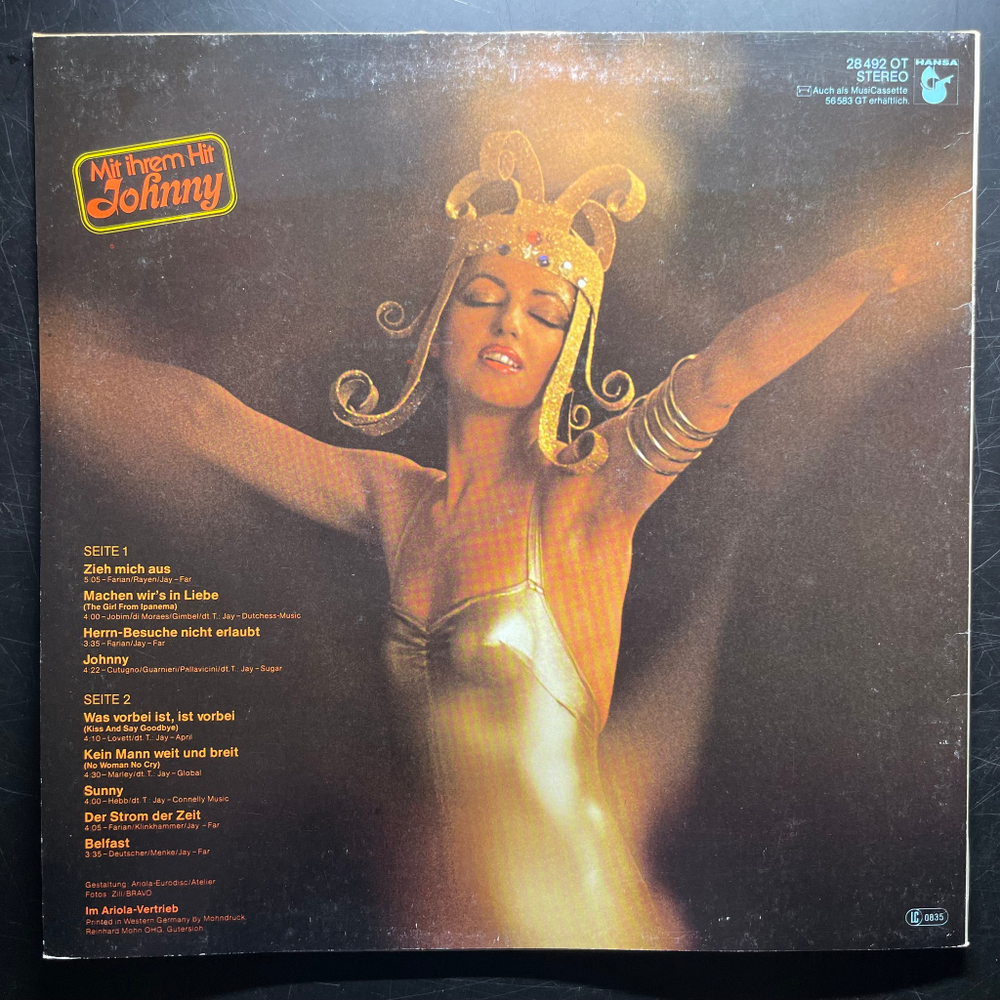 Gilla ‎– Zieh Mich Aus (Германия 1977г.)