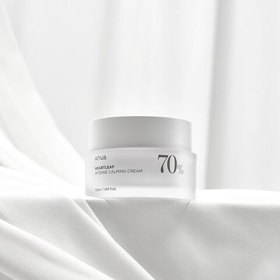 Интенсивный барьерный крем на основе хауттюйнии Anua Heartleaf 70% Intense Calming Cream 50 мл