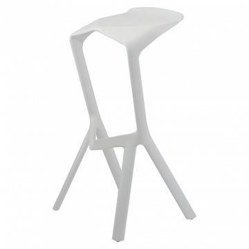барный стул miura barstool ( белый )
