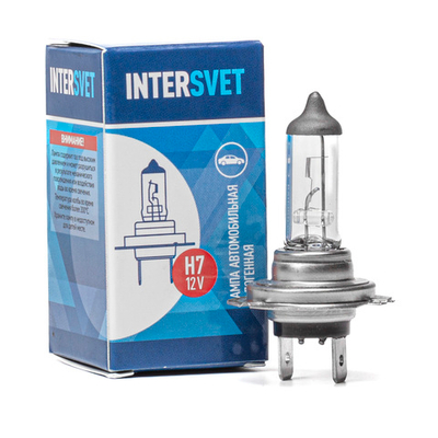 Автолампа галогенная H7, 12 В, 55 Вт, PX26D