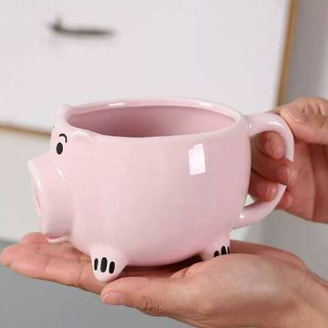 3D Кружка Розовая свинка