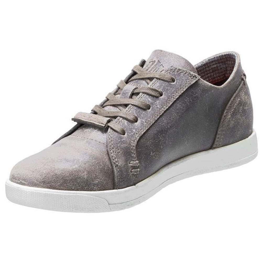 Кеды Yorkton Mens Gray Leather Harley-Davidson