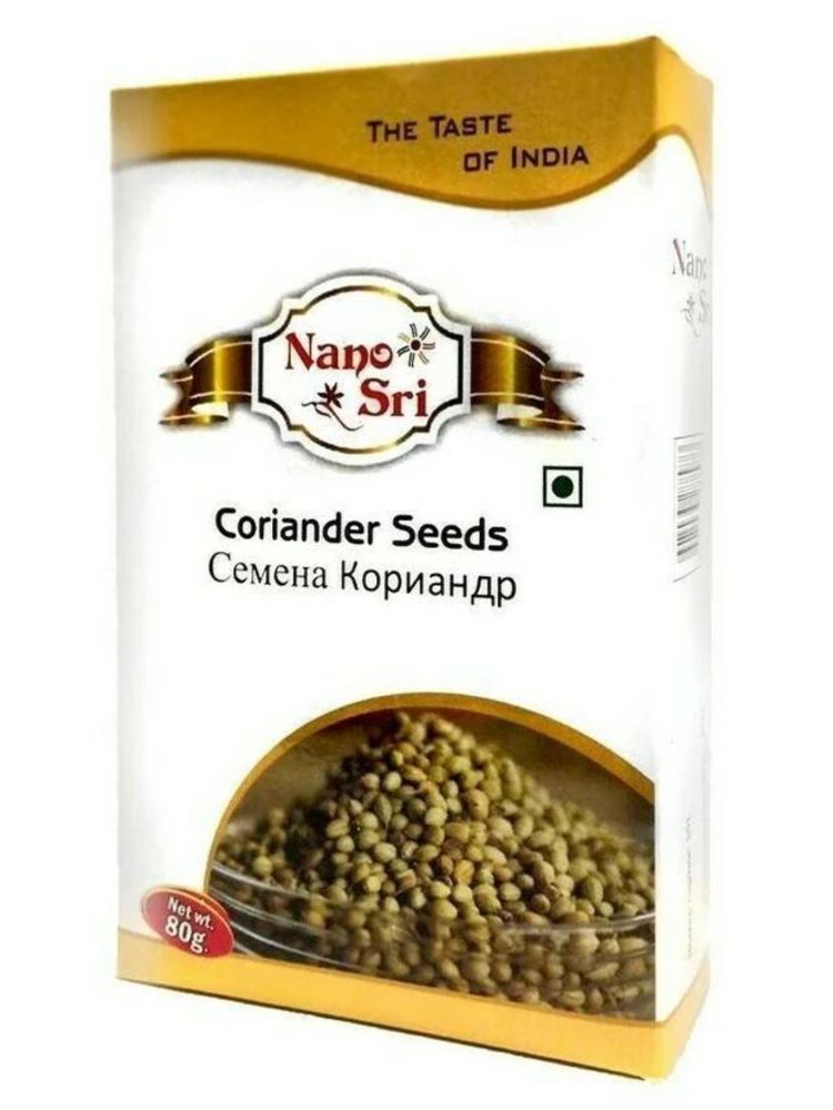 Кориандр Nano Sri Coriander Seeds 80 г