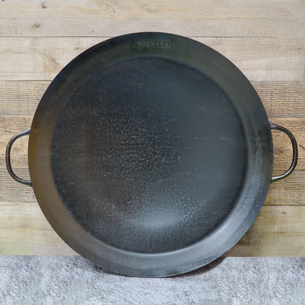 Садж 49см стальной с 2 ручками, тм Kukmara