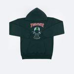 Худи Thrasher Doubles Hood (forest green)