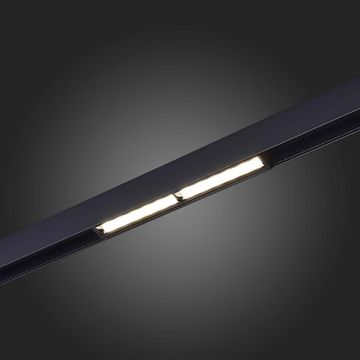 ST804.446.12 Магнитный трековый светильник Черный LED 1*12W 4000K 750Lm Ra&gt;90 120° IP20 L220xW22xH46 SKYLINE 48
