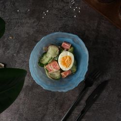 Салатник 500 мл d 15 см h7 см   матовое стекло P.L. Proff Cuisine [6]