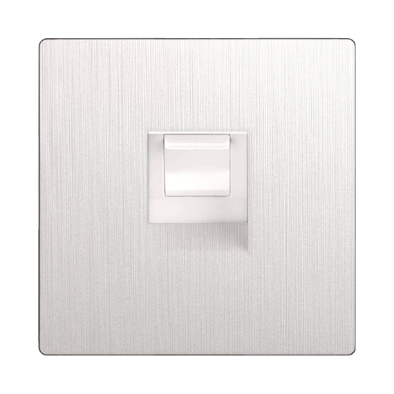 Розетка Werkel Ethernet RJ-45 перламутровый рифленый W1181013 4690389172717