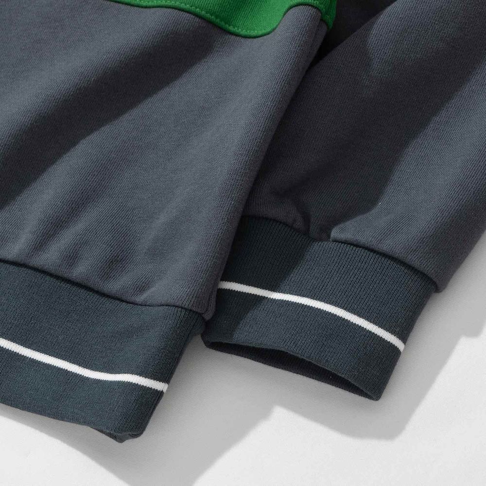 Толстовка YMKASHIX Four Stripes Песочный/Бежевый/Зеленый/Серый