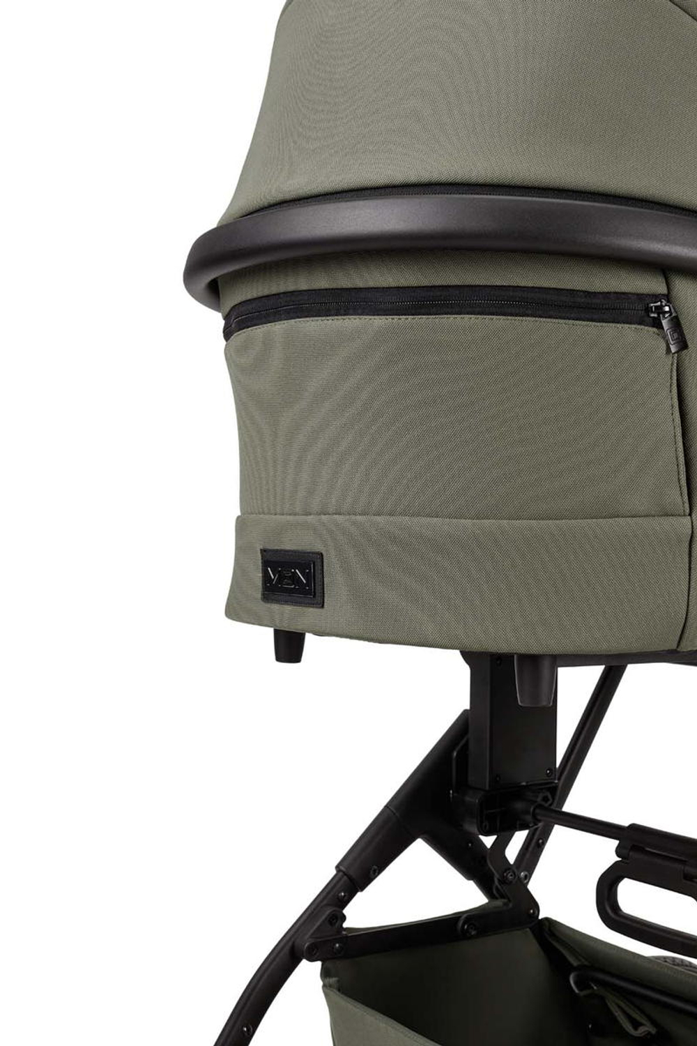 Коляска Moon Piu 2 в 1 Moss Green