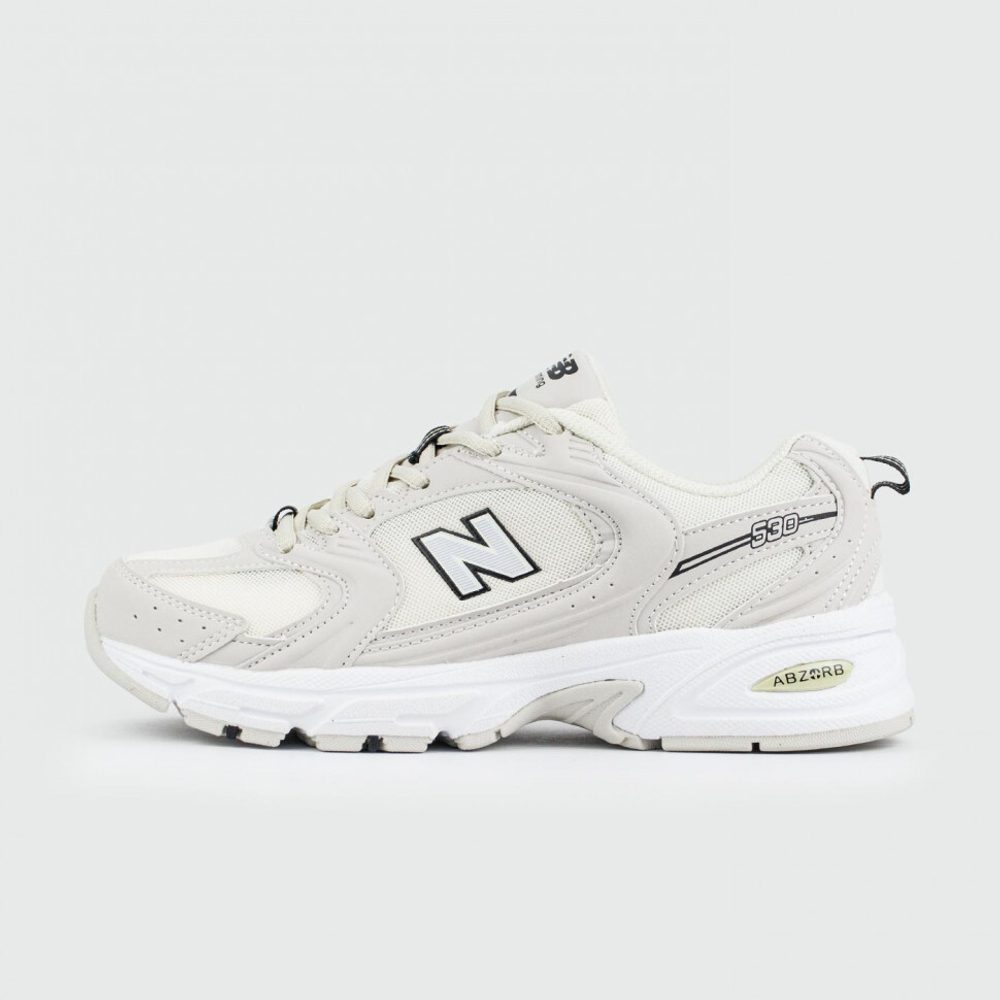 кроссовки New Balance 530 Beige / White Wmns