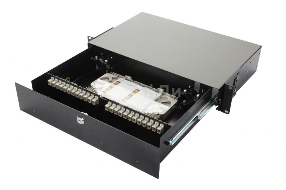 Коммутационная панель оптическая Eurolan 47F-48-20-SC-48-11BL