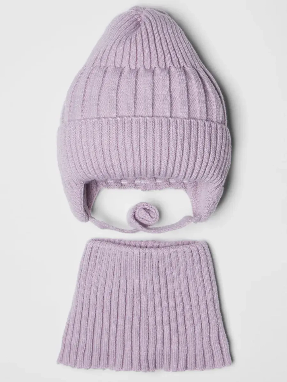 Шапка детская осенняя со снудом