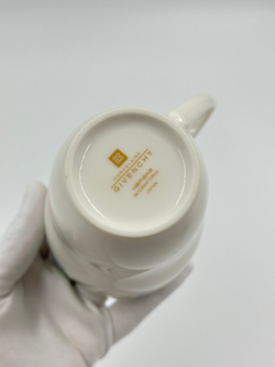 Кружка с зелёной каймой Givenchy by Yamaka