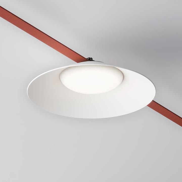 Подвесной светодиодный светильник Maytoni Technical Pendant system Parity Campana TR127B-12W4K-W
