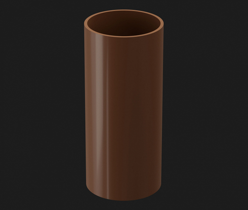 Döcke PREMIUM Труба водосточная 1м (Каштан)