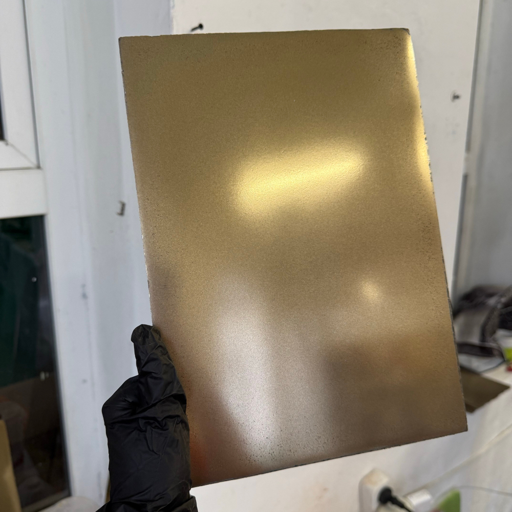 Жидкий металл AuraMetal Plaster золото