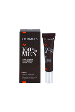 Dermika 100% for Men - крем для глаз против морщин /   15  ml  / GTIN 5902046503000