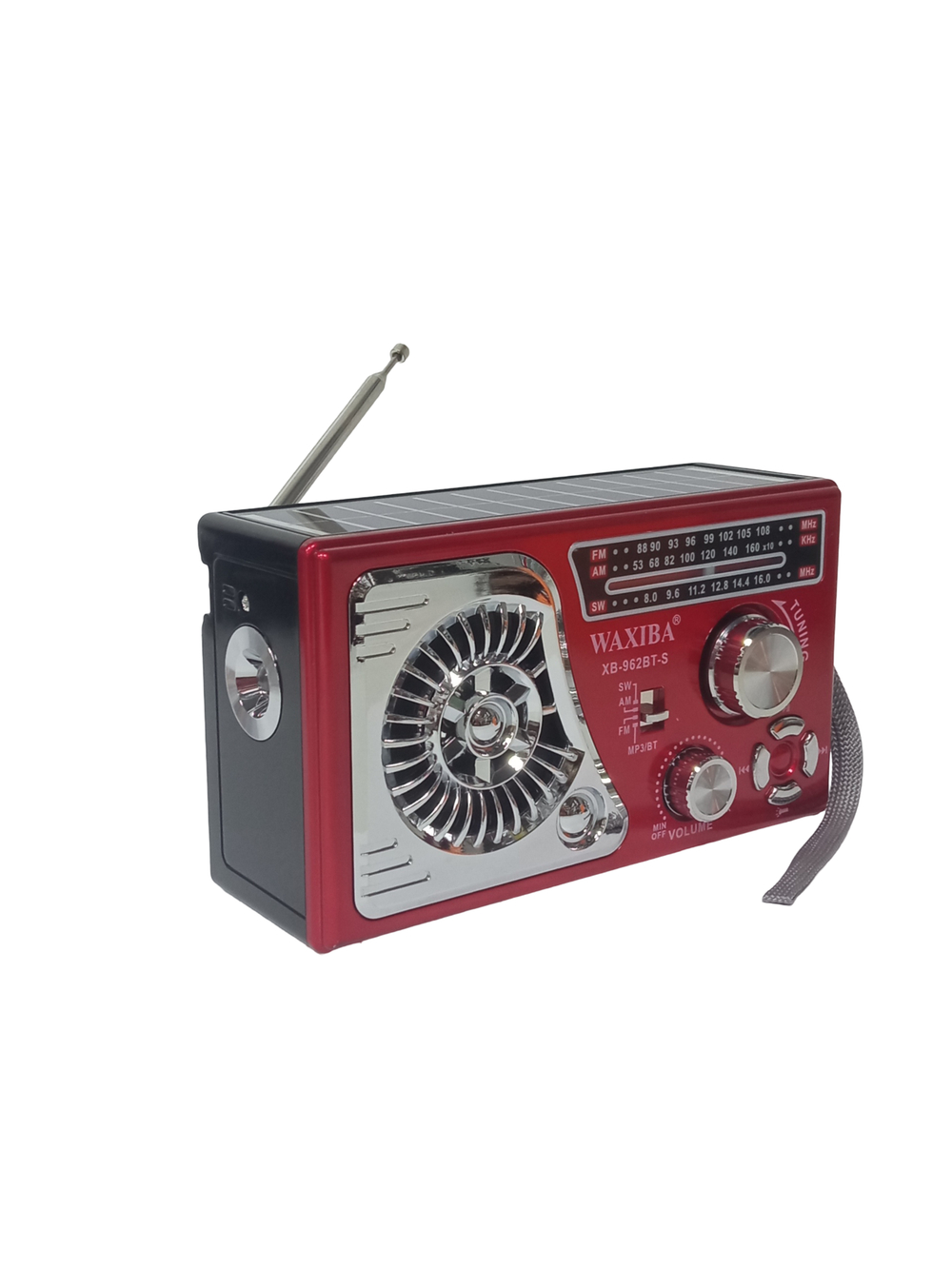 Радиоприемник с MP3 плеером+Solar panel Waxiba XB-962BT-S