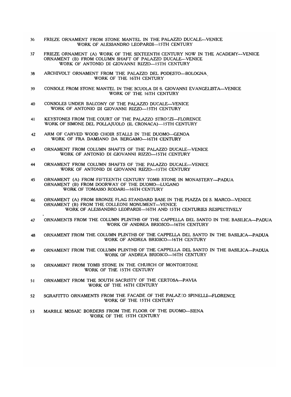 Ornamental details of the Italian renaissance | Arthur L Blakeslee