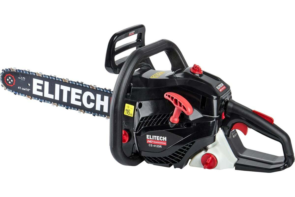 Пила цепная бензиновая Elitech CS 4125R (E1611.005.00) HD 204813