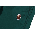 A Bathing Ape One Point Twill Relaxed Fit Шорты зеленый