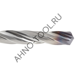 Сверло 14.5мм монолитное твердосплавное 12D с подводом СОЖ. SP-P801121450 VHM AHNO