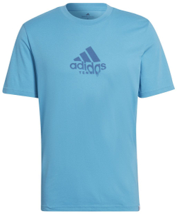 Футболка мужская теннисная Adidas Ten Game M - blue