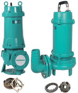 Погружной дренажный насос серии WQ-QG, Shimge