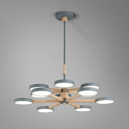 Подвесная Люстра Turna Dbl L12 Gray By Imperiumloft