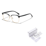 HELMER Alloy TR/Memory Plastic Square Functional Glasses Unisex